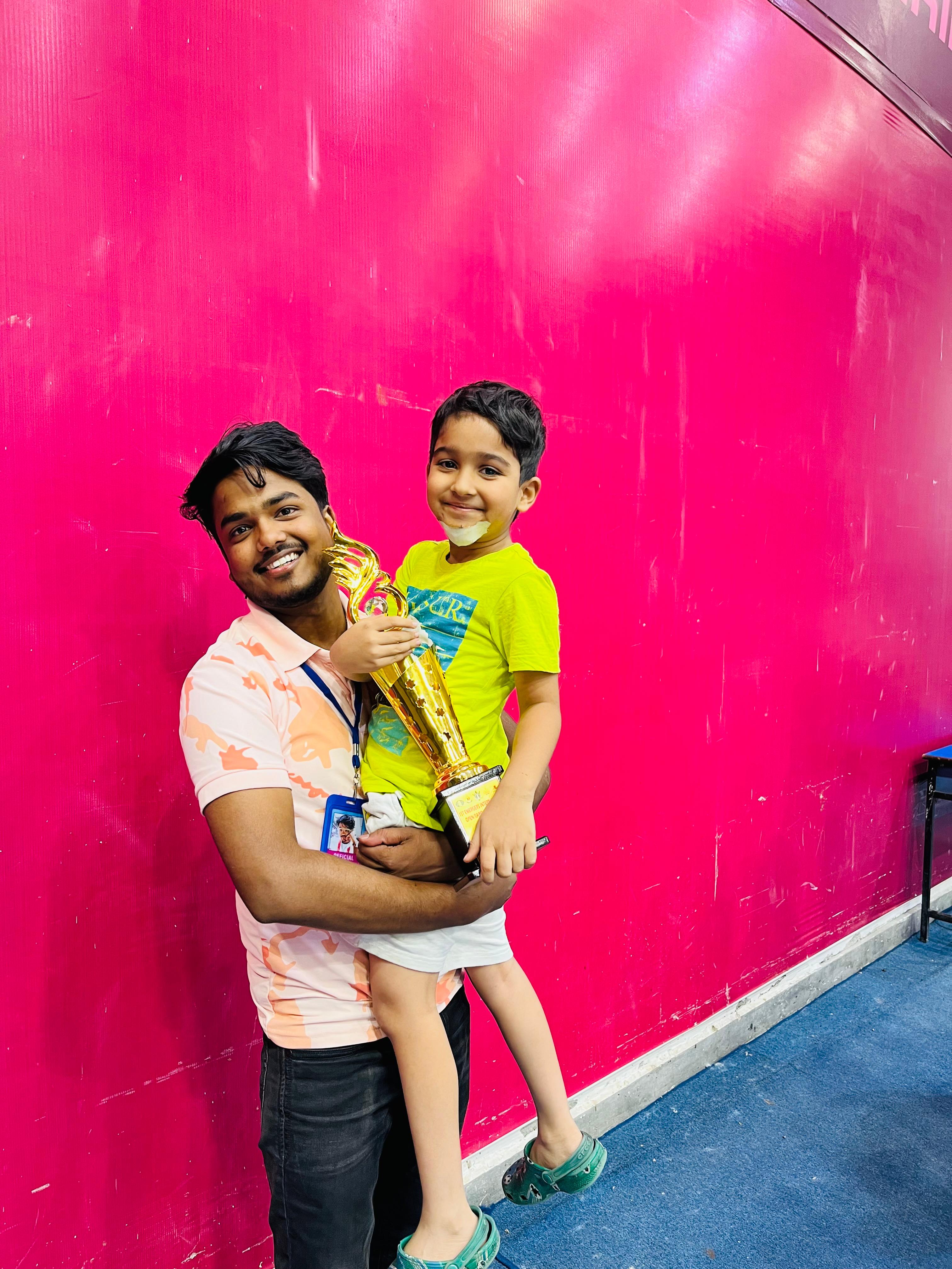 Tanay Maheshwari: With His Mentor